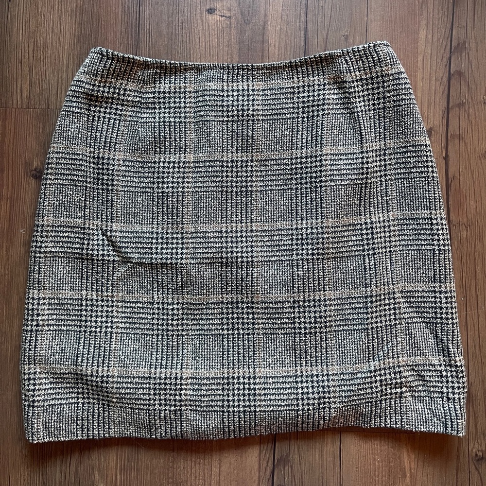 Hugo Buscati Plaid Women's Skirt